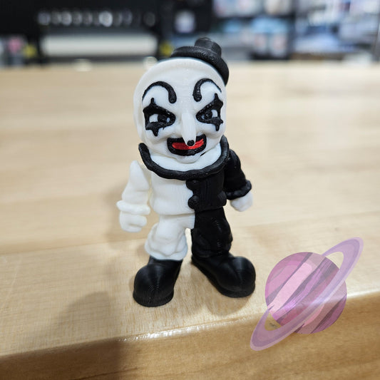 ARTSY CLOWN-3D PRINTED STRAW BUDDY