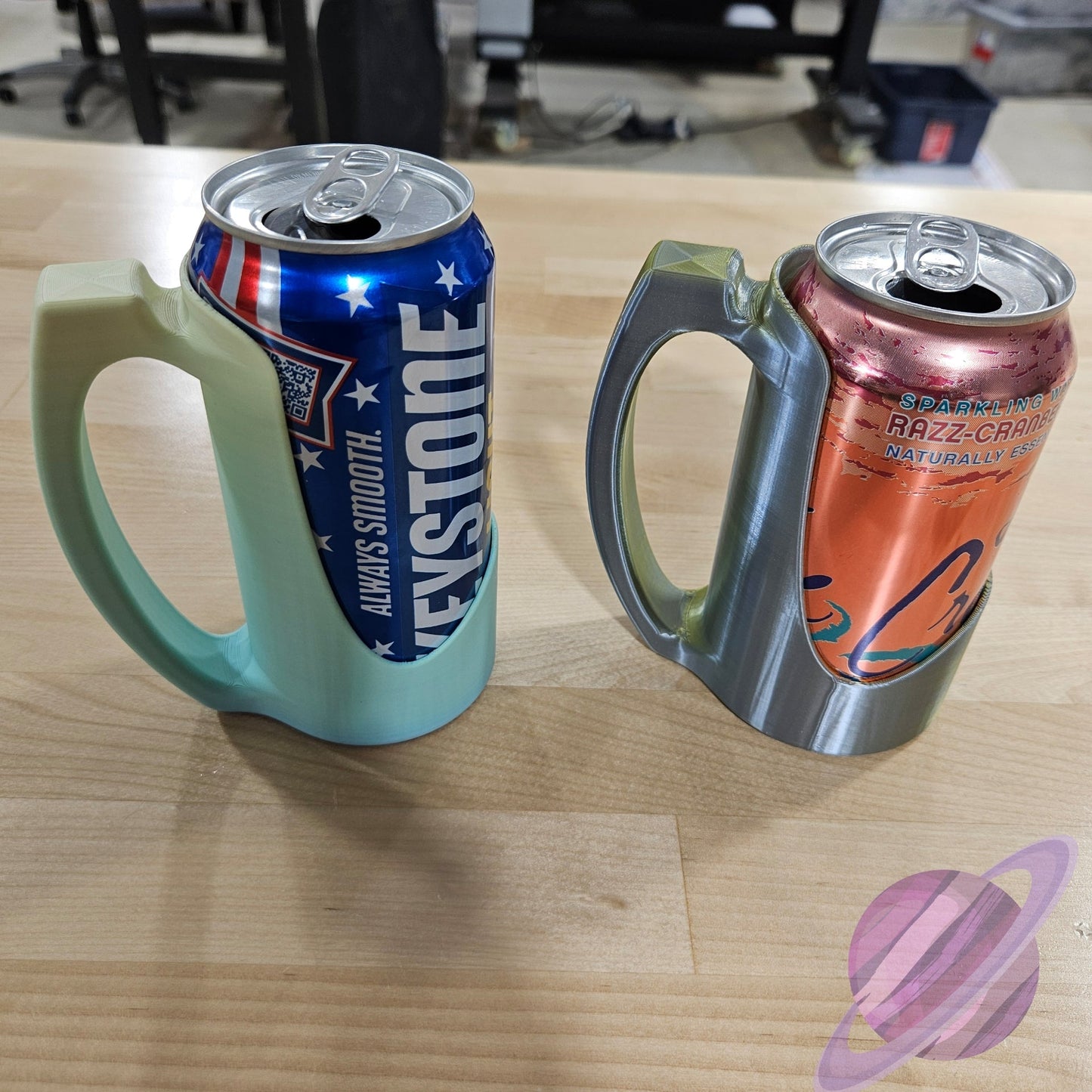 12 OZ SODA CAN CUP HOLDER WITH HANDLE