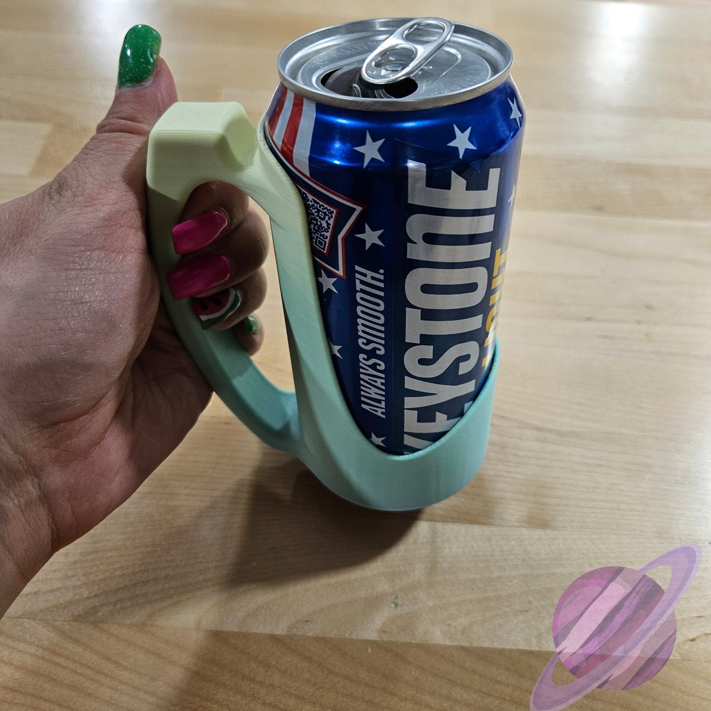 12 OZ SODA CAN CUP HOLDER WITH HANDLE