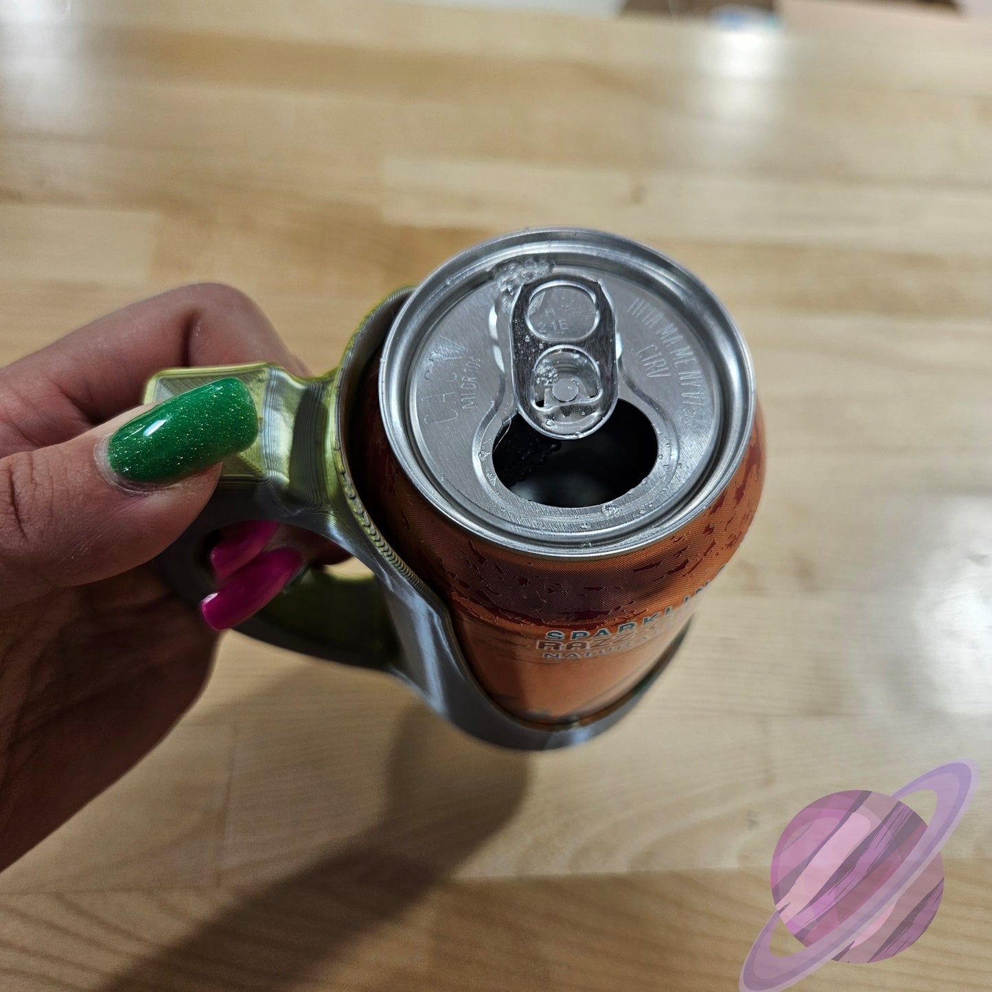 12 OZ SODA CAN CUP HOLDER WITH HANDLE