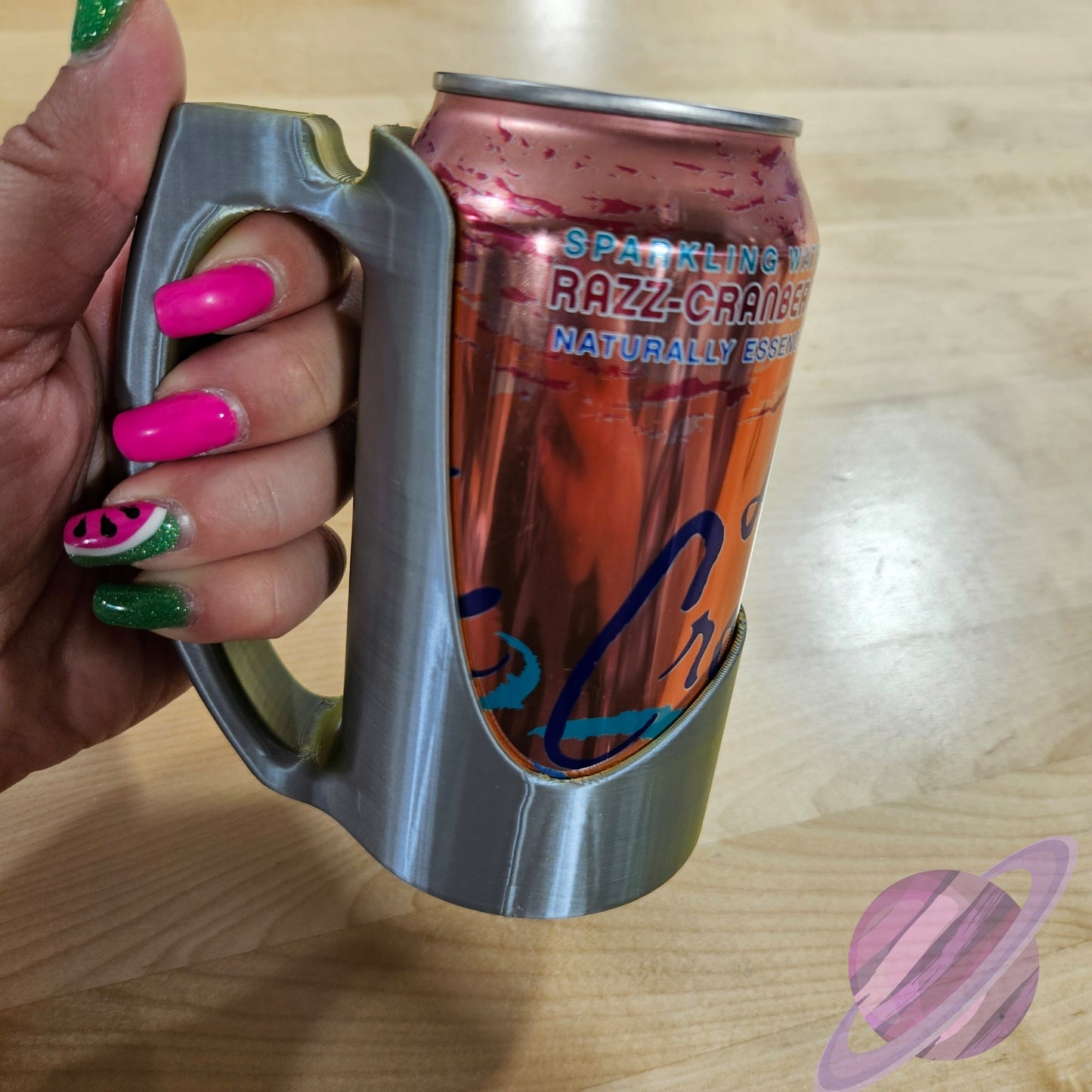 12 OZ SODA CAN CUP HOLDER WITH HANDLE