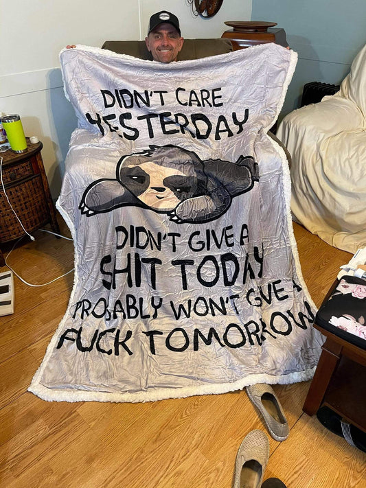 MINKY THROW BLANKET- DBZ