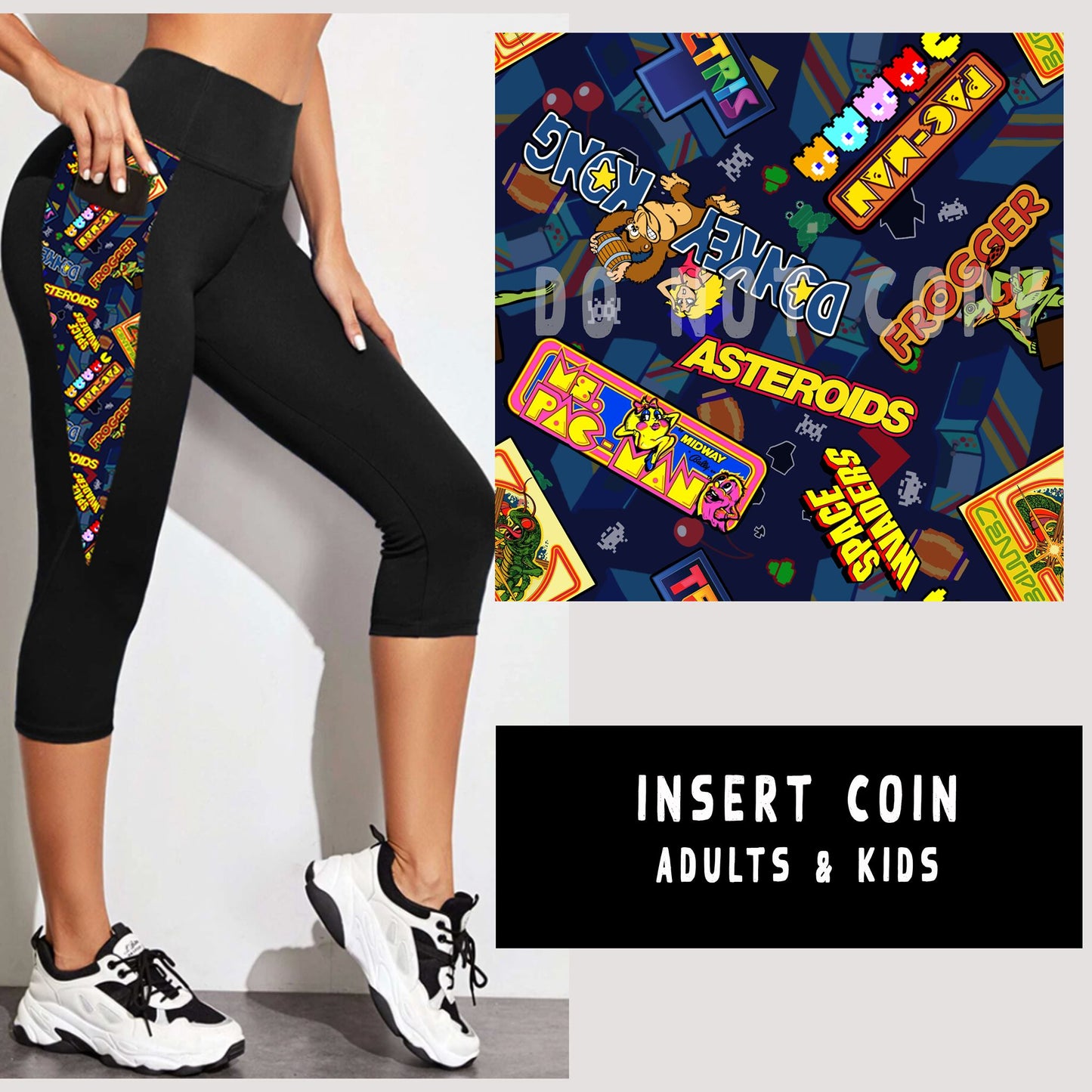 OUTFIT RUN 5-INSERT COIN LEGGINGS/CAPRI/JOGGERS