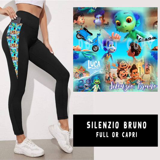 OUTFIT RUN 5-SILENZIO BRUNO LEGGINGS/CAPRI/JOGGERS