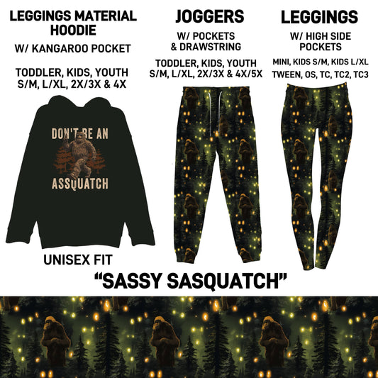 RTS - Sassy Sasquatch Full Joggers