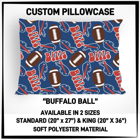 RTS - Buffalo Ball Pillowcase