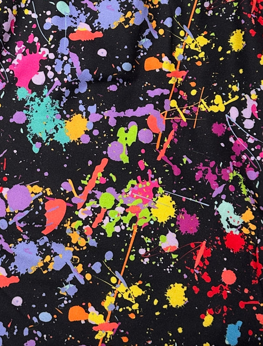 Paint Splatter - Capri Length Joggers