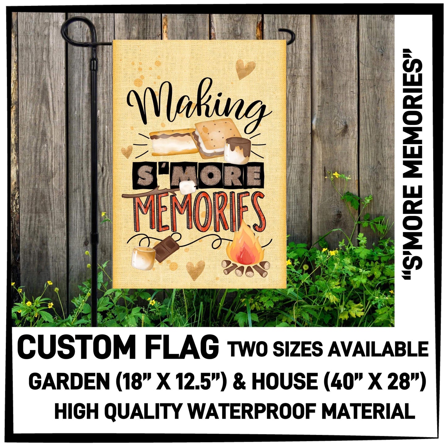 RTS - S'more Memories Custom Flag