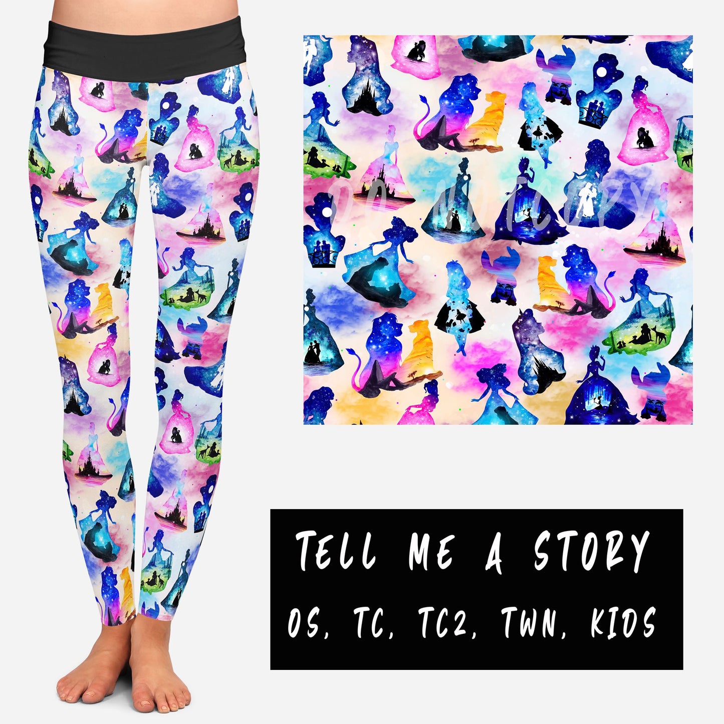 BATCH 57- TELL ME A STORY LEGGINGS/JOGGER/JOGGER CAPRI/SHORTS