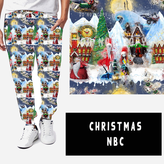 XMAS IN JULY RUN-CHRISTMAS NBC LEGGINGS/JOGGERS