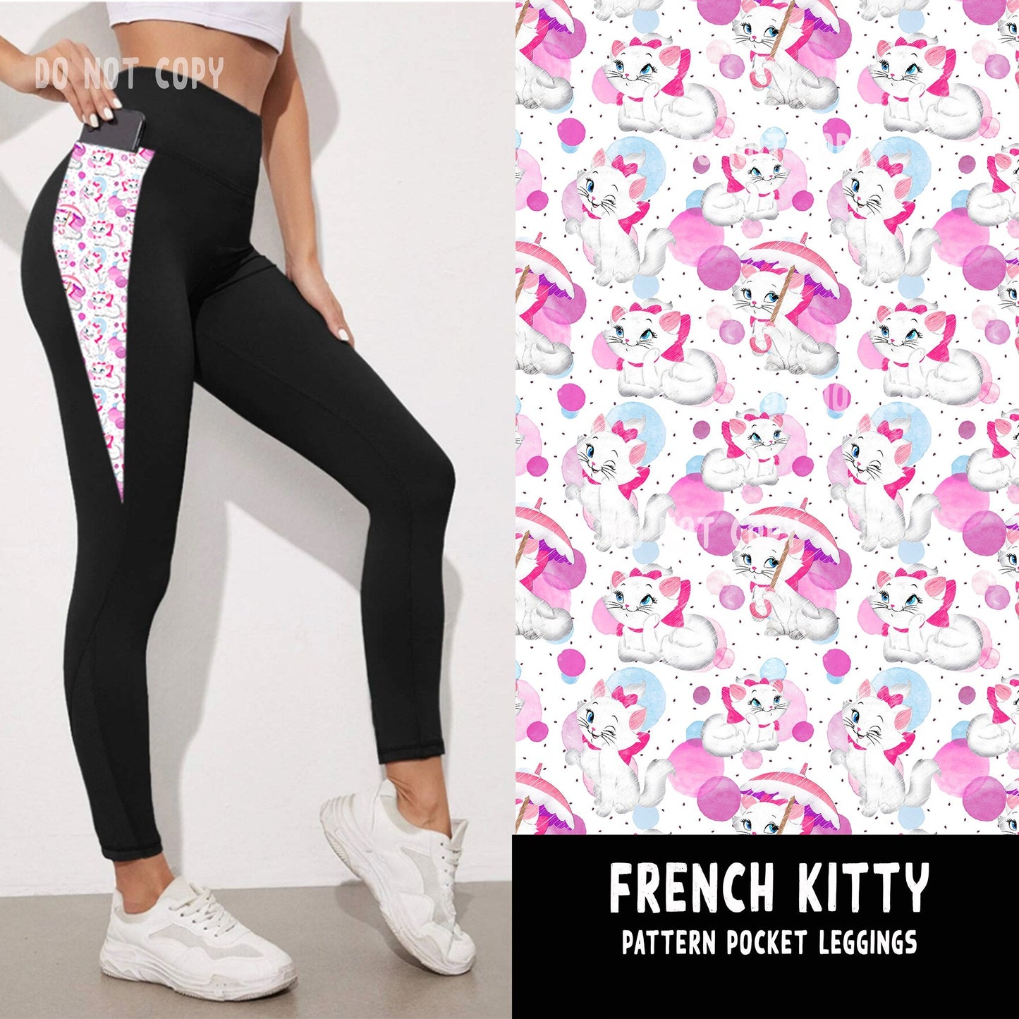 PATTERN POCKET FULL-FRENCH KITTY