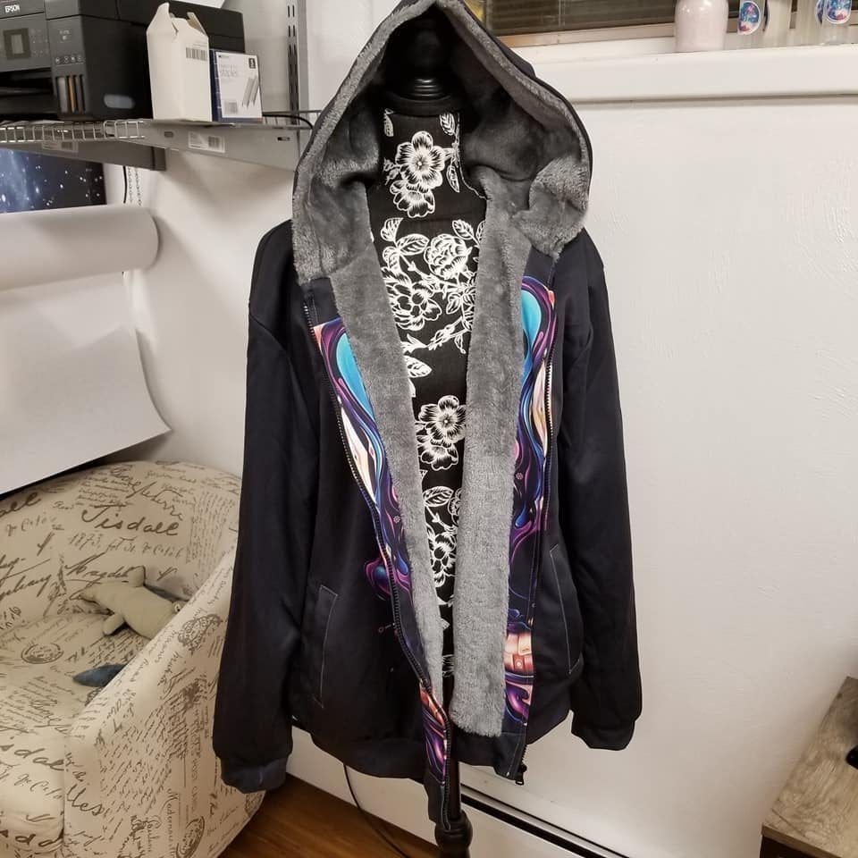FLEECE JACKET RUN 22- UNFORGIVEN