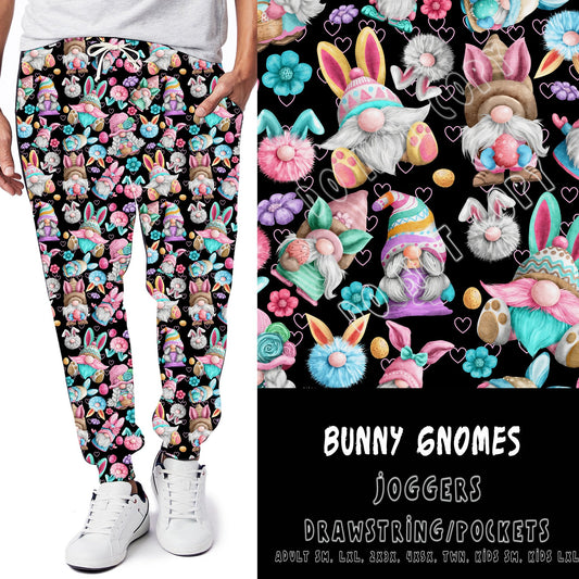 SPRING FLING-BUNNY GNOMES- LEGGINGS/JOGGERS