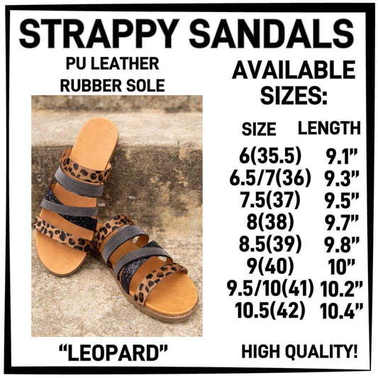RTS - Strappy Sandals