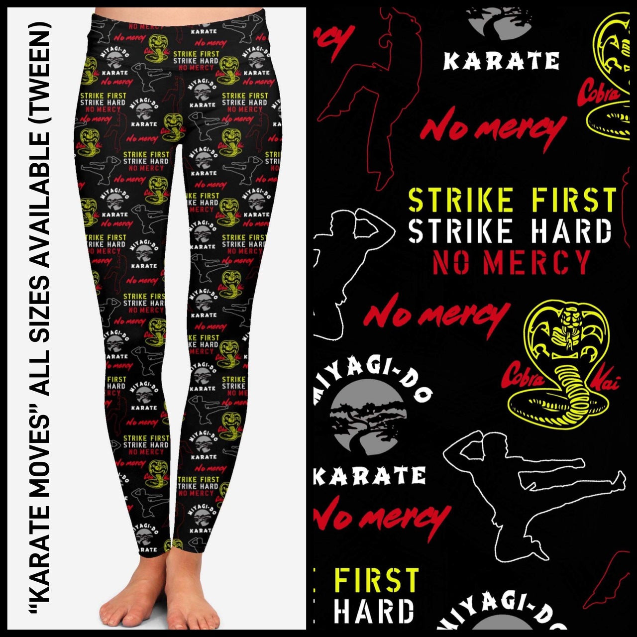 RTS - Karate Moves Leggings