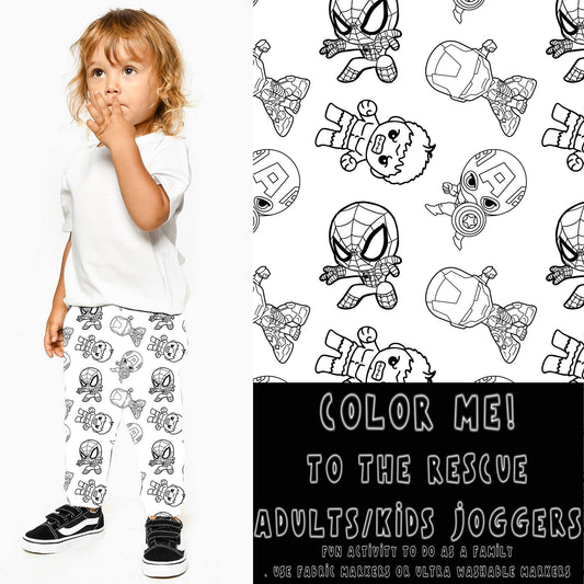 COLOR ME RUN- TO THE RESCUE LEGGINGS/JOGGER