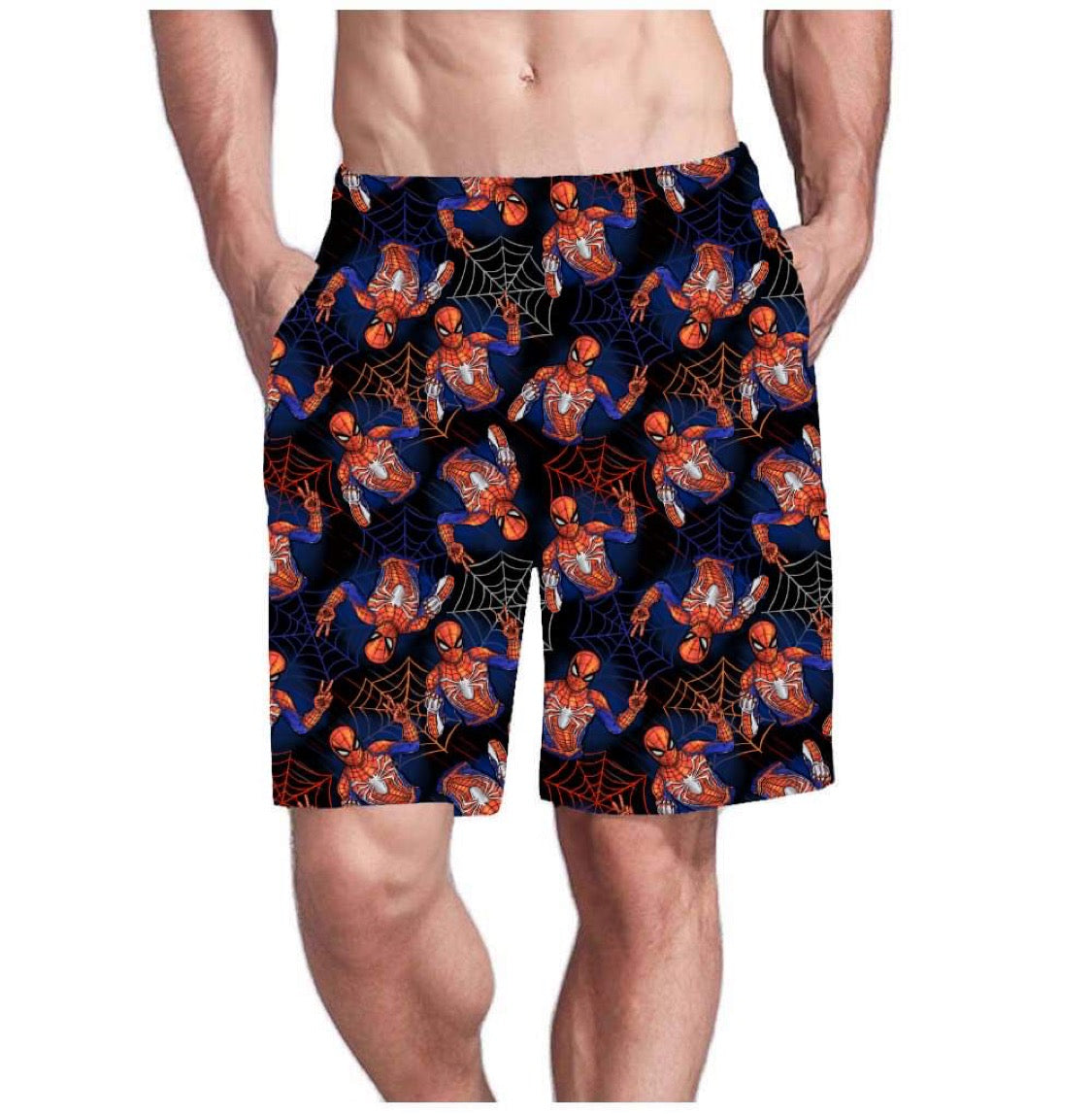 RTS - Spider Webs Unisex Shorts