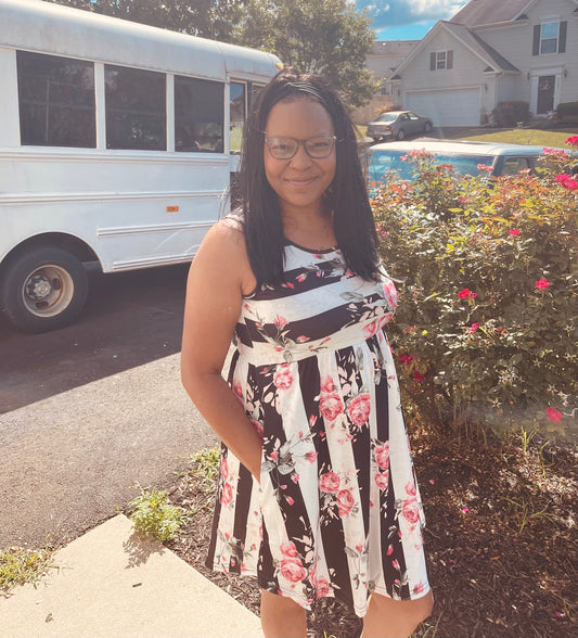 Sleeveless Babydoll Dress