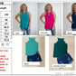 SOLID KEYHOLE TANK TOPS
