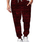 VDAY BATCH-BLACK & RED DAMASK LEGGINGS AND JOGGERS