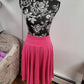 RED HIBISCUS-EXCLUSIVE SWING SKIRTS