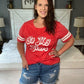 DISTRESSED STRETCH JEAN SHORTS