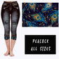 LEGGING JEAN RUN-PEACOCK (ACTIVE BACK POCKETS)