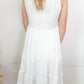SOLID RUFFLE SUNDRESS