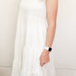 SOLID RUFFLE SUNDRESS