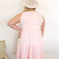 SOLID RUFFLE SUNDRESS