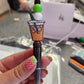 Cold Coffee Beaded Pen or Keychain