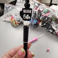 Fueled by Coffee Silicone Beaded Pen or Keychain