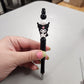 Bad Kitty Silicone Beaded Pen or Keychain