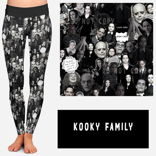 NOSTALGIC WEIRDOS RUN-KOOKY FAMILY LEGGINGS/JOGGERS