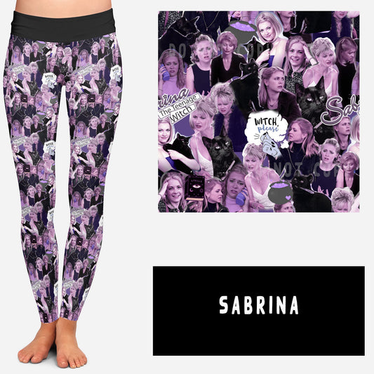 NOSTALGIC WEIRDOS RUN-SABRINA LEGGINGS/JOGGERS