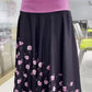 SWING SKIRT RUN- FLORAL FLAMINGO
