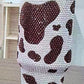 RHINESTONE COW TUMBLERS