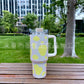 RHINESTONE COW TUMBLERS