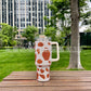 RHINESTONE COW TUMBLERS