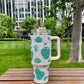 RHINESTONE COW TUMBLERS