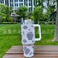 RHINESTONE COW TUMBLERS