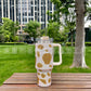 RHINESTONE COW TUMBLERS