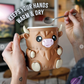 HIGHLAND COW- 3D PRINTED ICE CREAM PINT HOLDER