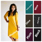 CROSS NECK DRESS
