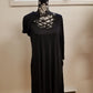 CROSS NECK DRESS