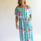 OFF THE SHOULDER MAXI DRESSES