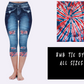 LEGGING JEAN RUN-RWB TIE DYE (ACTIVE BACK POCKETS)