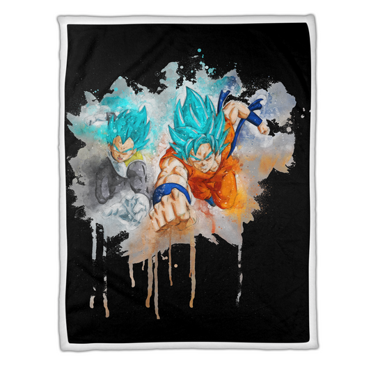 MINKY THROW BLANKET- DBZ