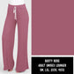 SOLIDS RUN-DUSTY ROSE ADULT UNISEX LOUNGER
