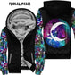 FLORAL PHASE FLEECE JACKET